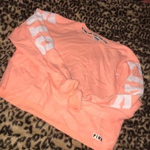 Pink crew sweatshirt